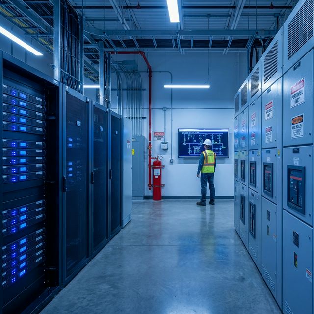 Controllo quadro elettrico industriale